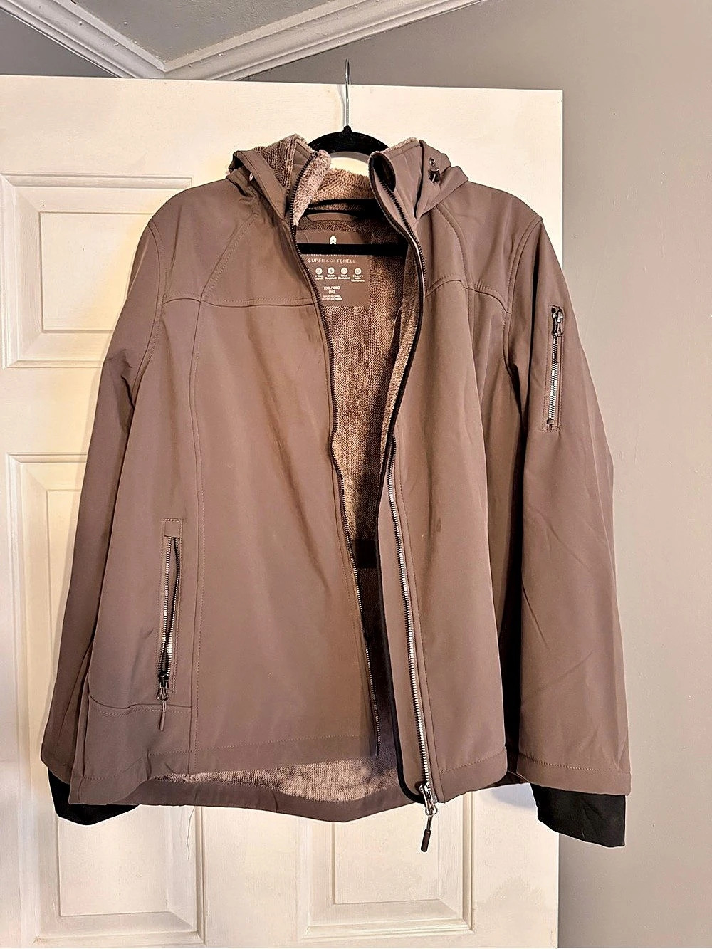 Free Country Women's Super Softshell Jacket Brown